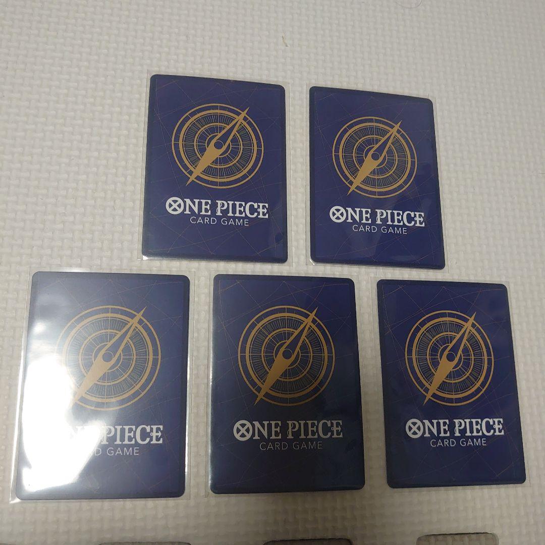 ワンピースカード　優勝　スタバ　プロモ　 トレジャークルーズ　ルフィ　5枚セット