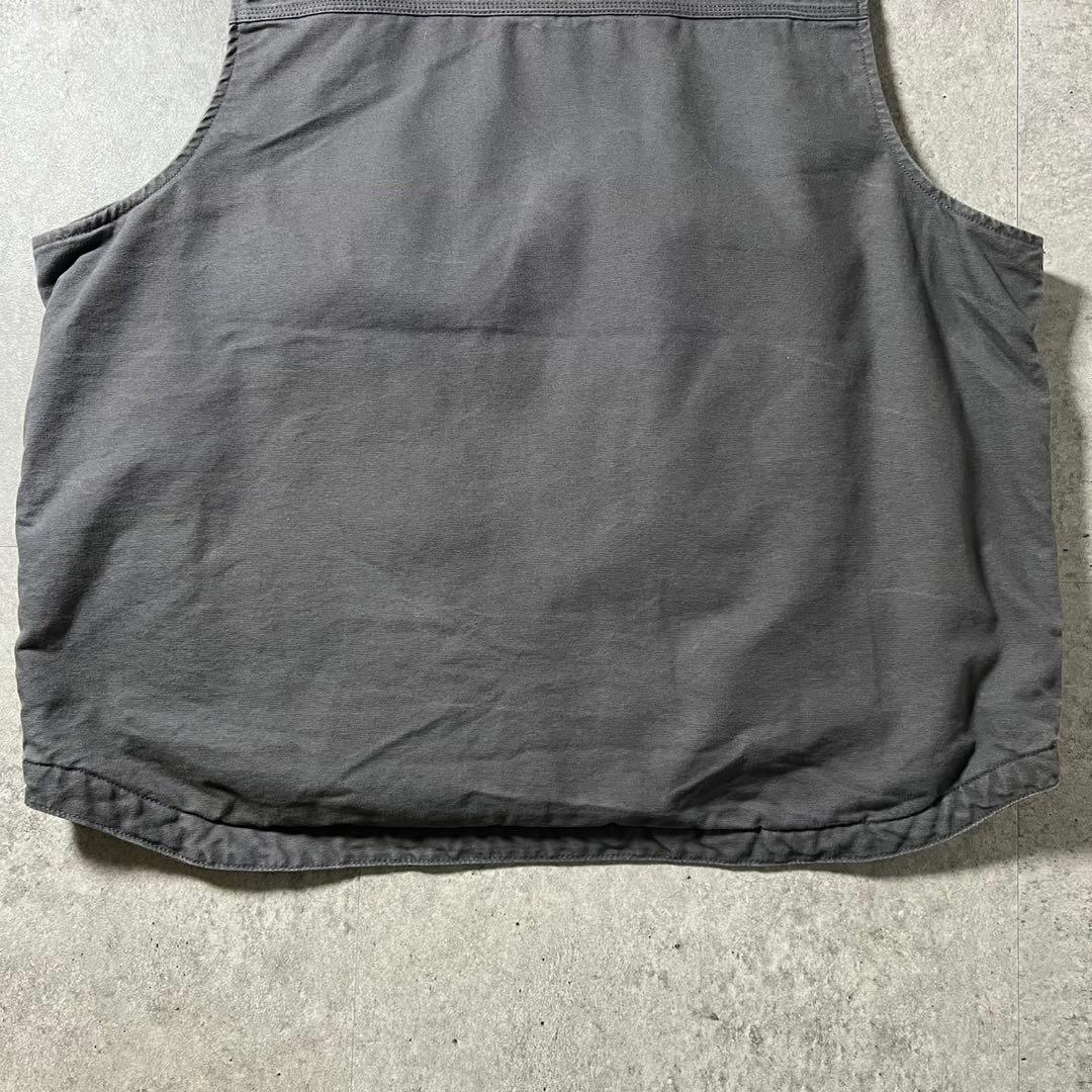 Carhartt FR ダックベスト 裏ボア グレー L〜XL 00s