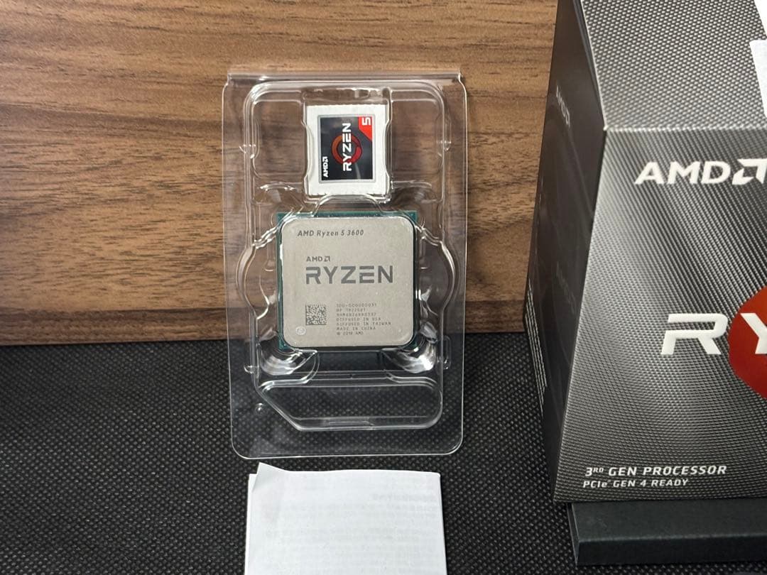 【動作確認済】AMD Ryzen 5 3600