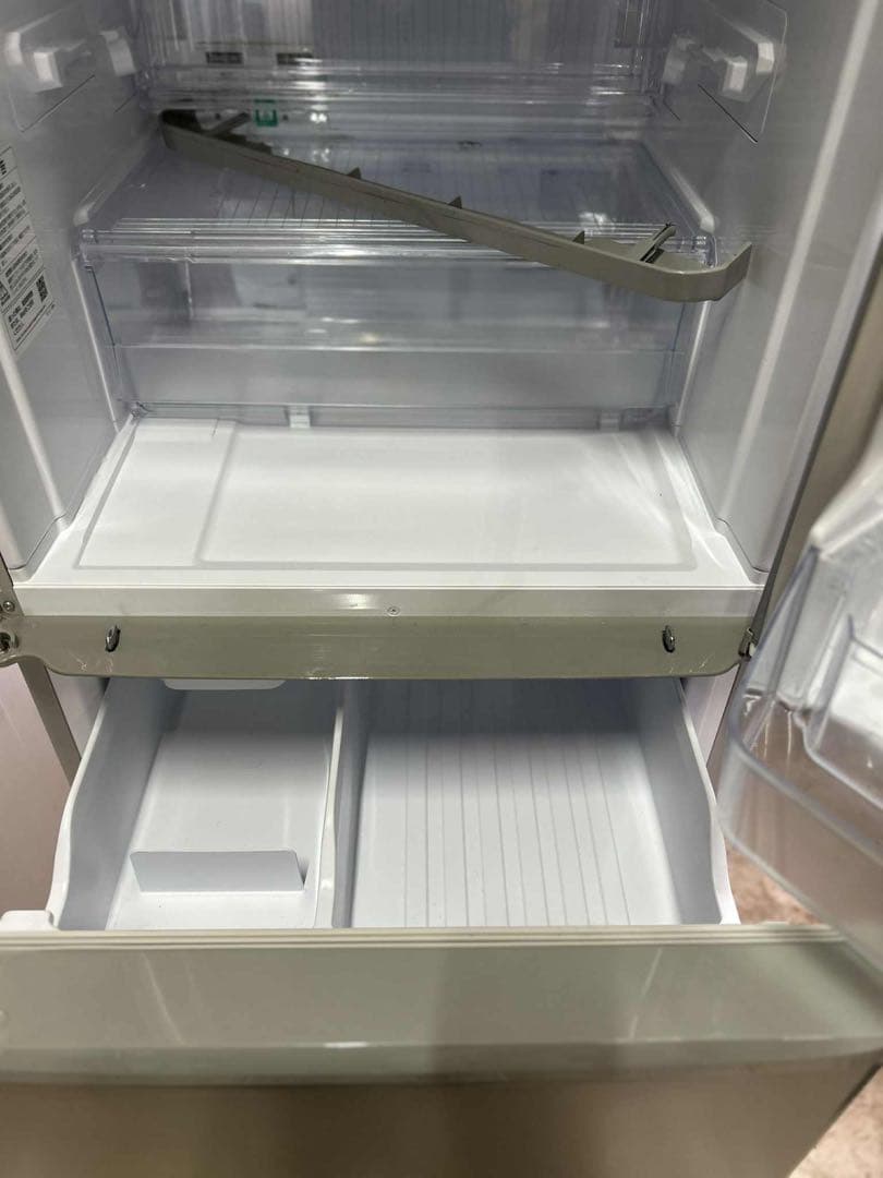 送料無料 SHARP 冷蔵庫 SJ-W354H-S 2021年製 両開き