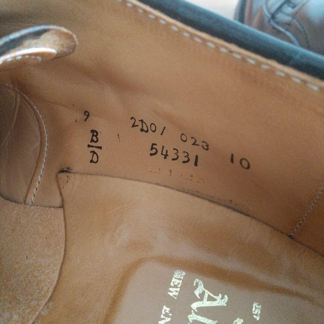 Alden 54331 コードバン ブラック Vチップ 9D 箱付き オールデン