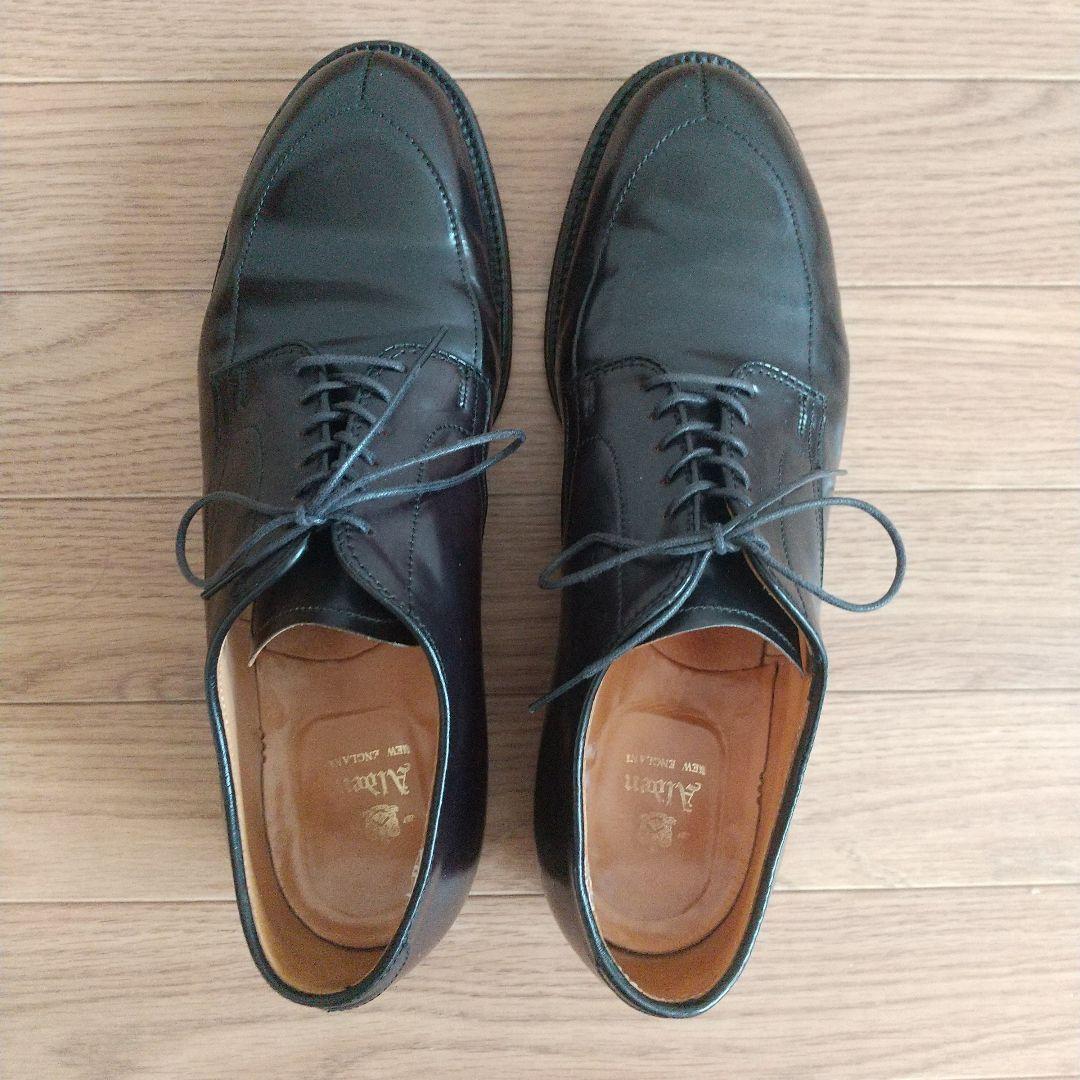 Alden 54331 コードバン ブラック Vチップ 9D 箱付き オールデン