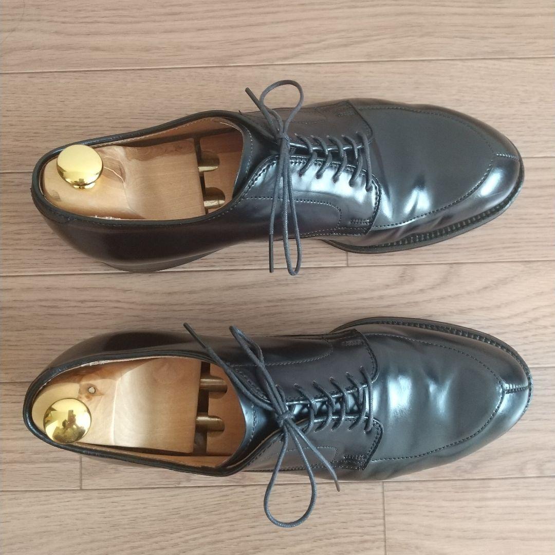 Alden 54331 コードバン ブラック Vチップ 9D 箱付き オールデン