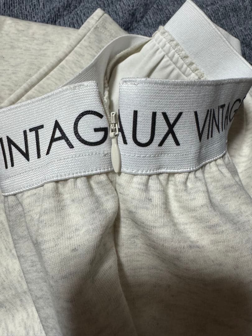 SALE♡新品♡MARGAUX VINTAGE ロゴウエストゴムタックパンツ