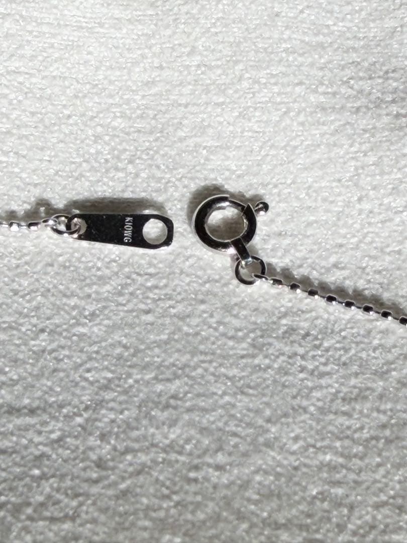 festaria(フェスタリア) K10WG ダイヤモンドネックレス