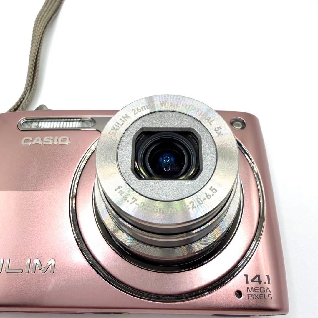 【箱付き/美品】CASIO EX-Z2300 ピンク コンデジ デジカメ 動作品