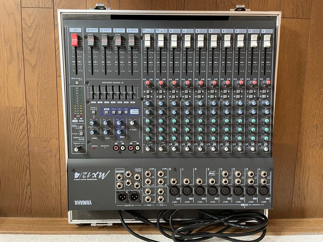 値下げ　YAMAHA MX24/4アナログミキサー 　ラックケース付き