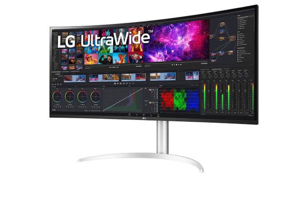 LG UltraWide 曲面ディスプレイ本体