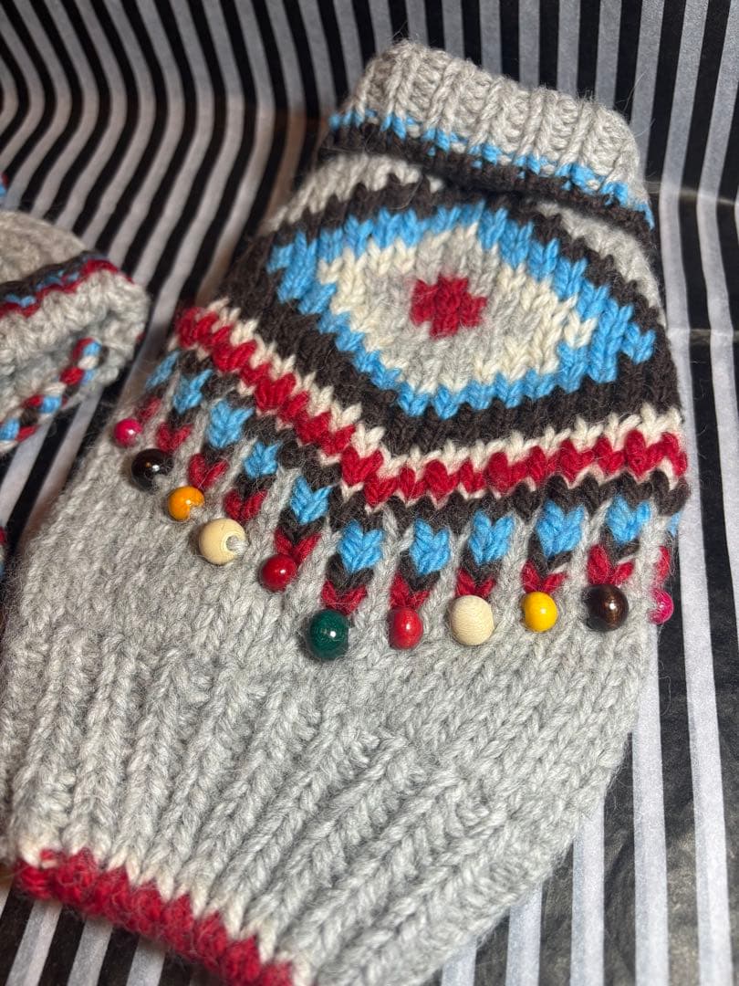 52◆ Anniversary オルテガニットベスト パピリーヒルズ　ニット帽