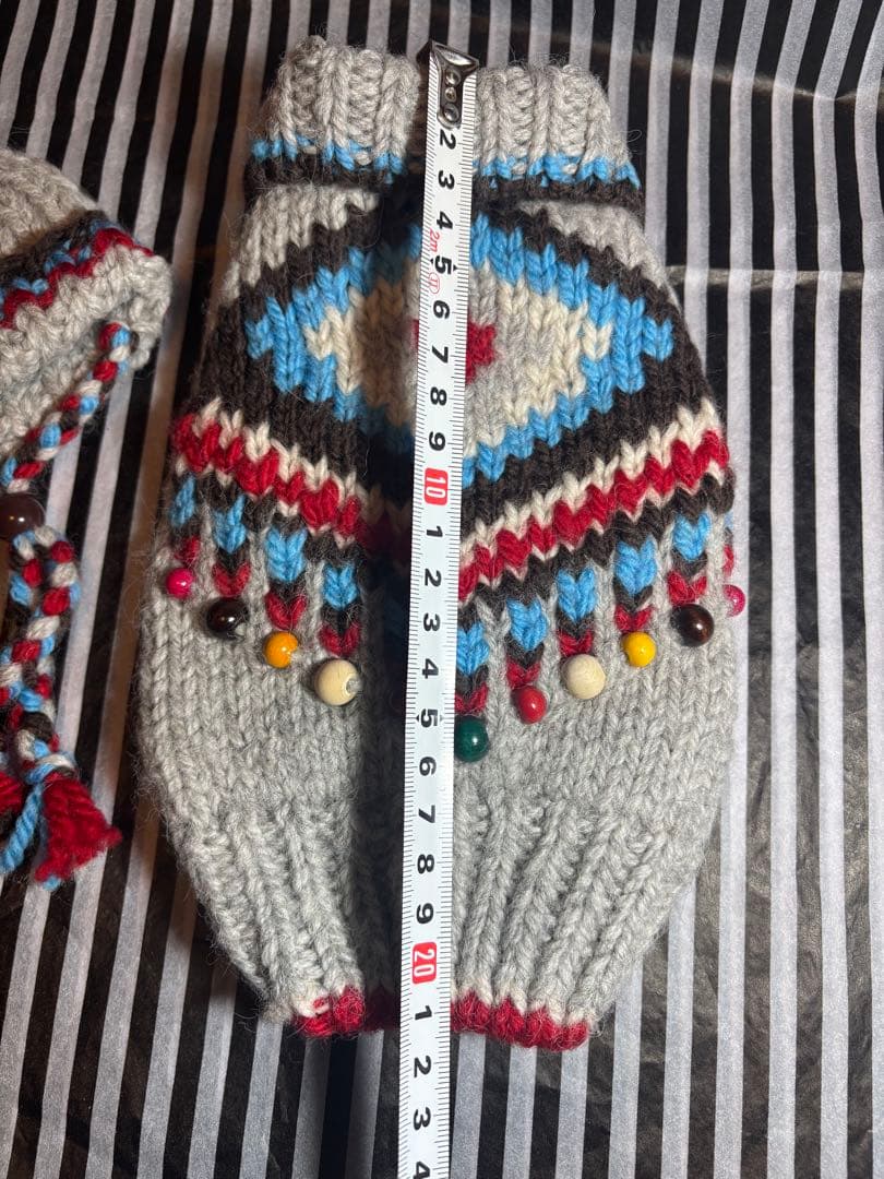 52◆ Anniversary オルテガニットベスト パピリーヒルズ　ニット帽