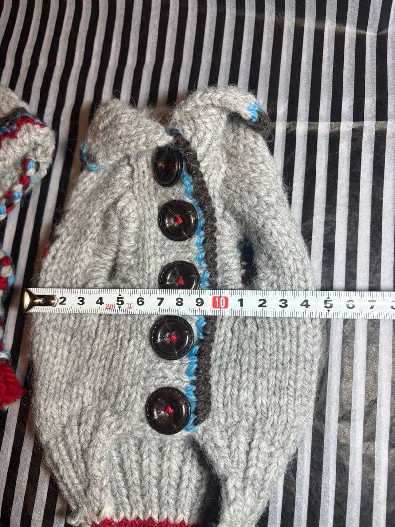 52◆ Anniversary オルテガニットベスト パピリーヒルズ　ニット帽