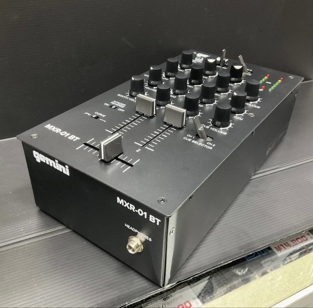 gemini MXR-01 BT DJミキサー Bluetooth機能搭載 新品