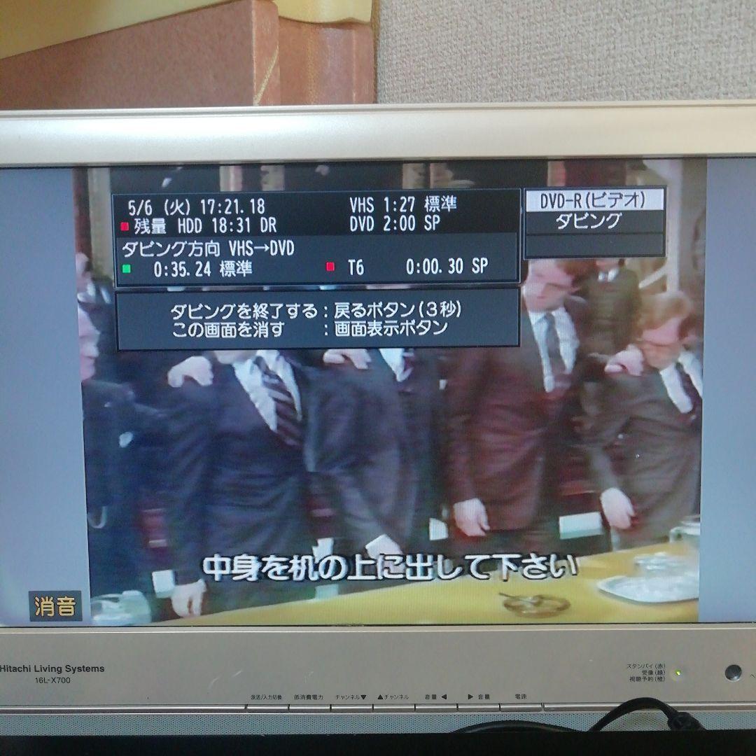 Panasonic VHS/HDD/DVDレコーダー【DMR-XW200V】