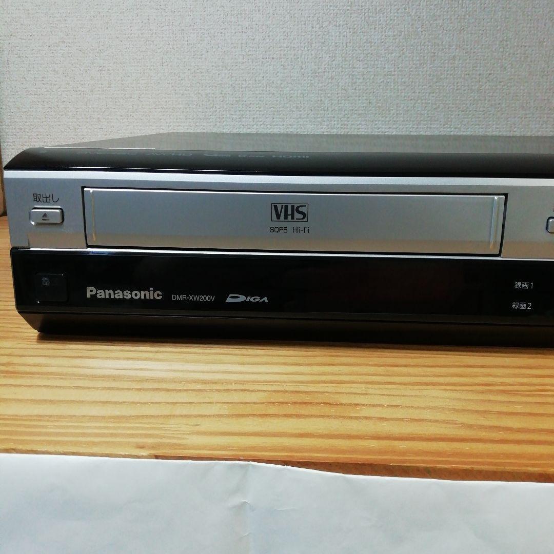 Panasonic VHS/HDD/DVDレコーダー【DMR-XW200V】