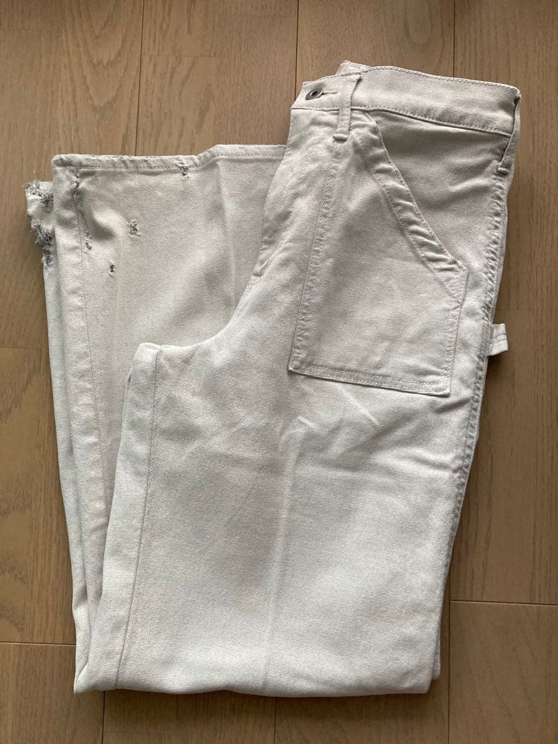 短期出品！GOOD GRIEF DAMAGED PAINTER PANTS 34