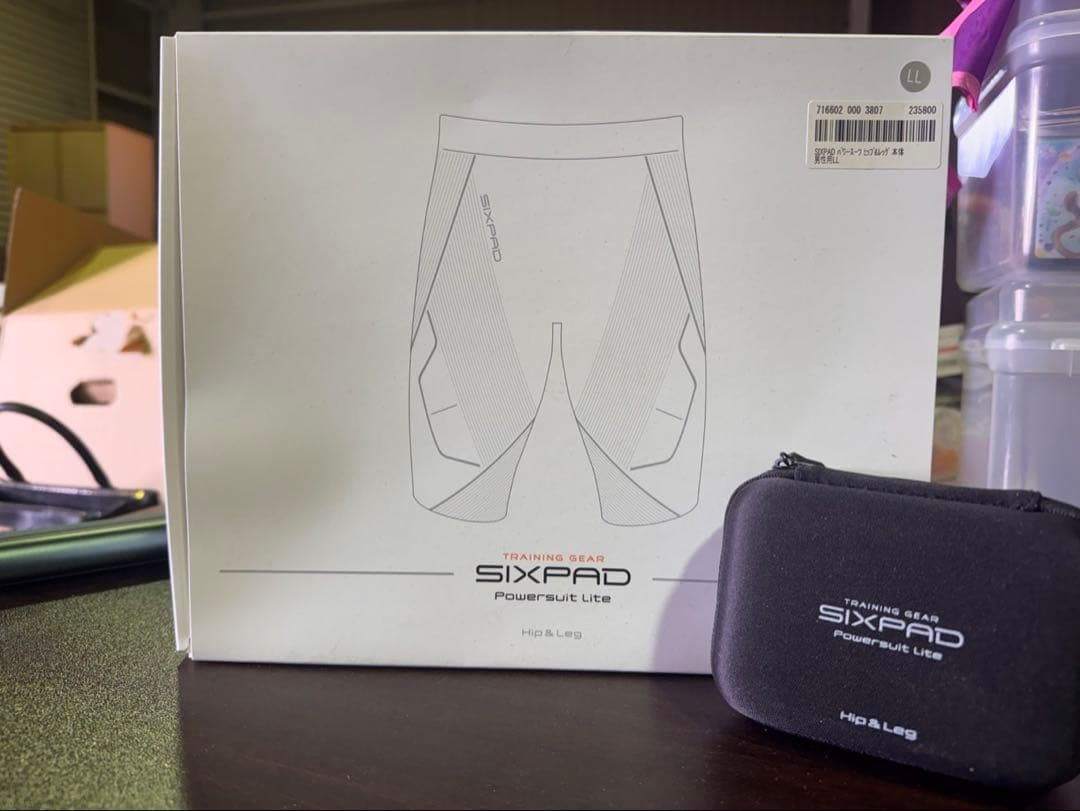 s1724 新品未使用　パワースーツライト　ヒップ＆レッグ　シックスパッド