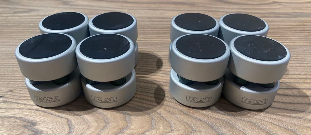 DMSD 60 PRO Silver インシュレーター　8個1組 シルバー