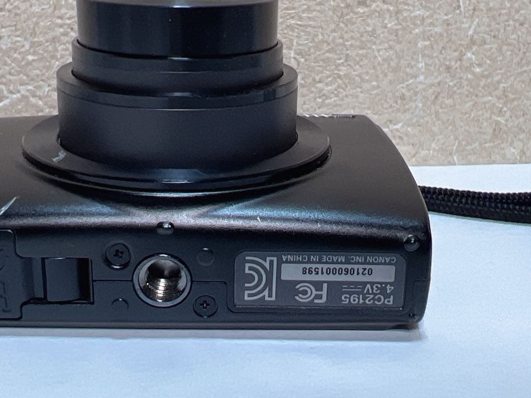 Canon IXY 170 コンパクトデジタルカメラ 本体　ブラック