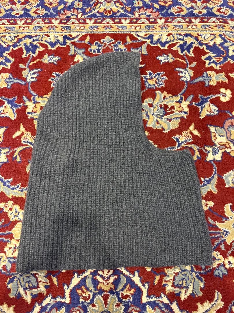 A.P.C. Sacha リブニット バラクラバ グレー