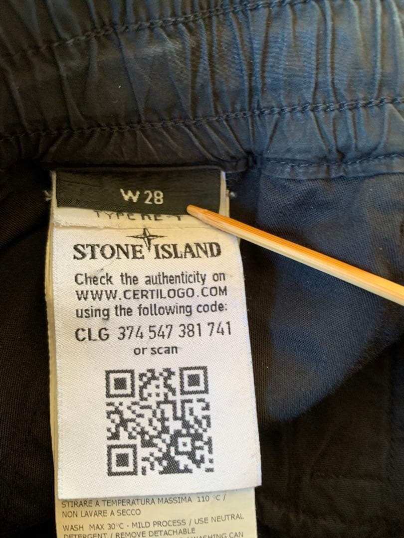 STONE  カーゴパンツ ブラック