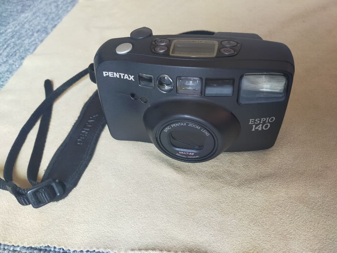 美品【動作確認ＯＫ】PENTAX　ESPIO140 ケース付き 送料込