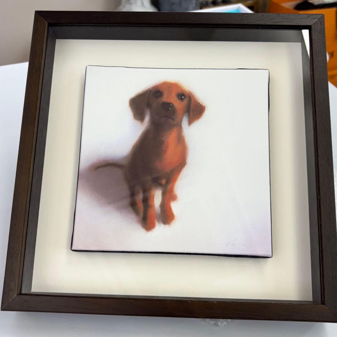 「バベルの犬」犬の絵 chiho.M 牧野千穂