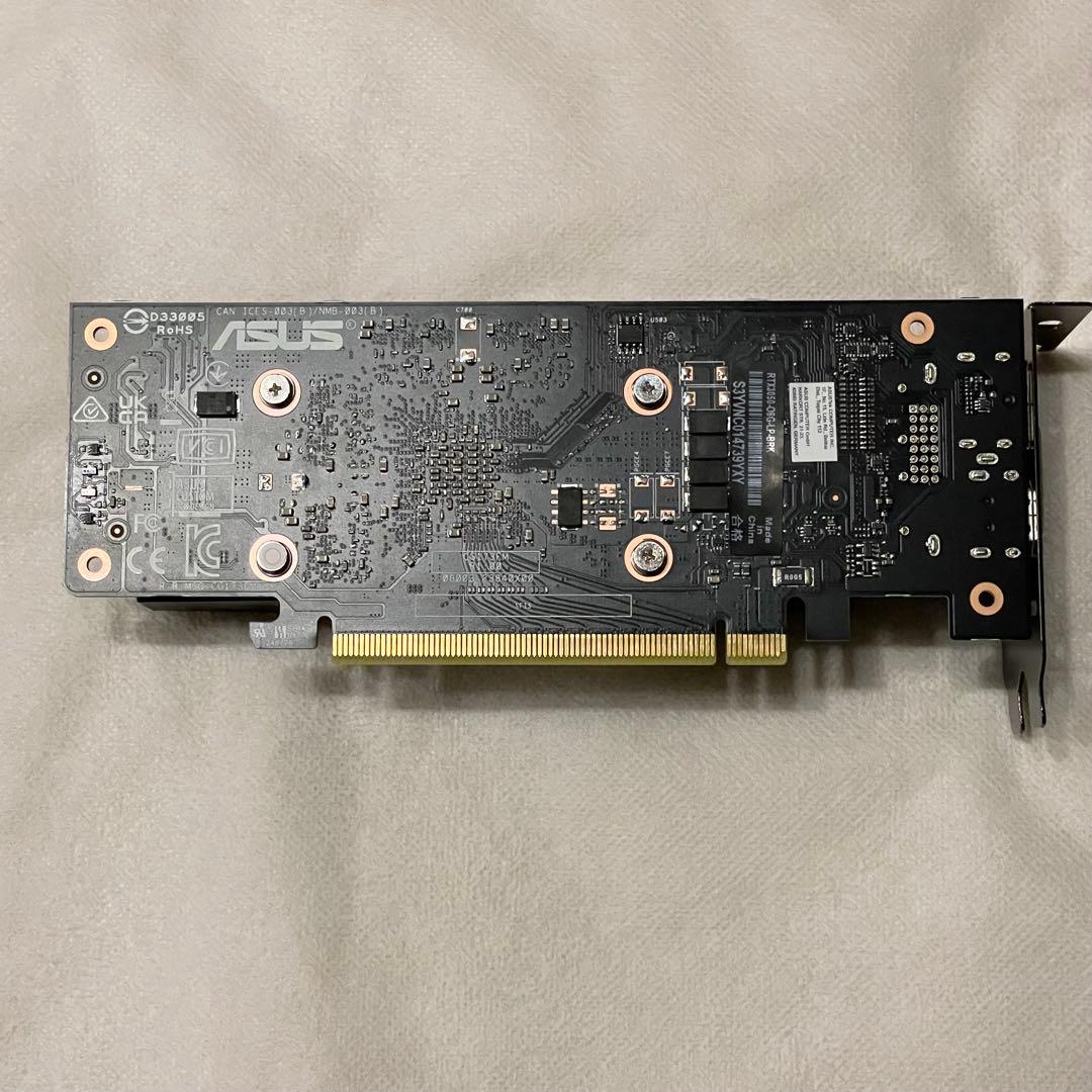 【ジャンク】ASUS GeForce RTX 3050 LP グラフィックボード