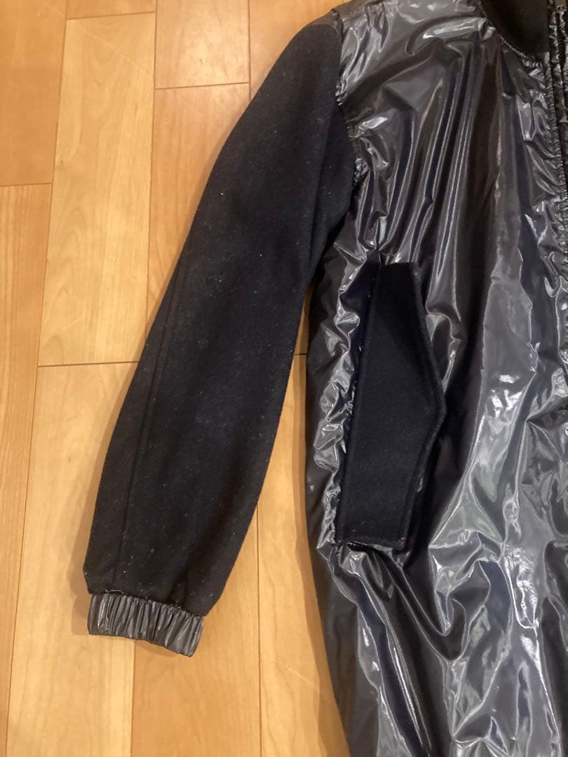 MM6 MaisonMartin margiela 異素材中綿コート　エムエム6