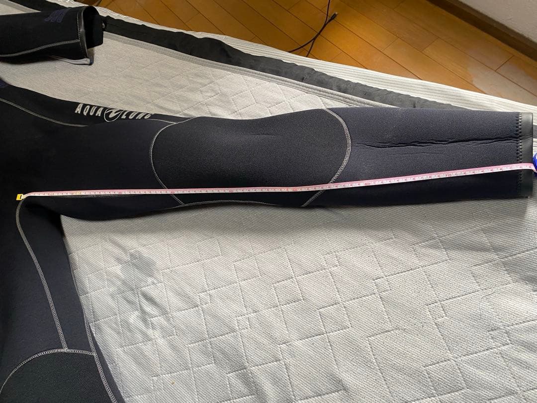 [美品] AQUA LUNG メンズ ウエットスーツ XL