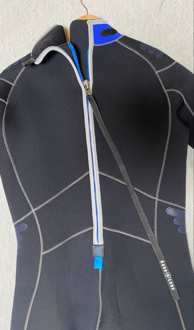 [美品] AQUA LUNG メンズ ウエットスーツ XL