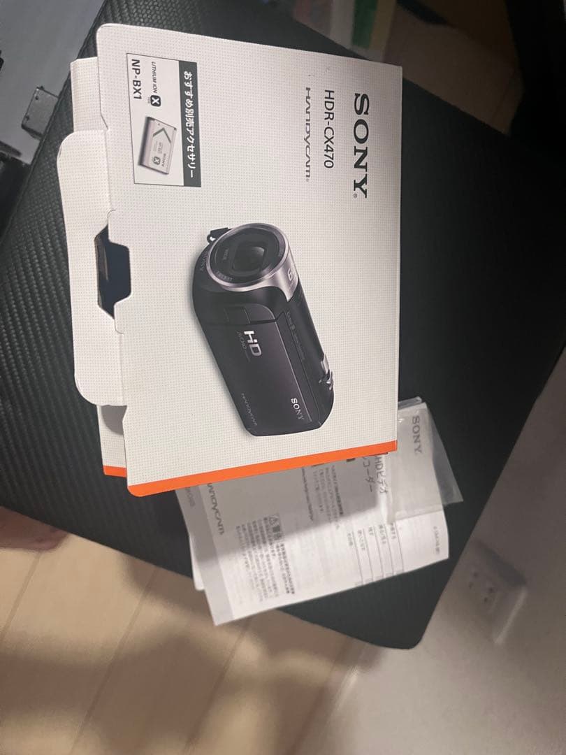Sony HDR-CX470 HDビデオカメラ