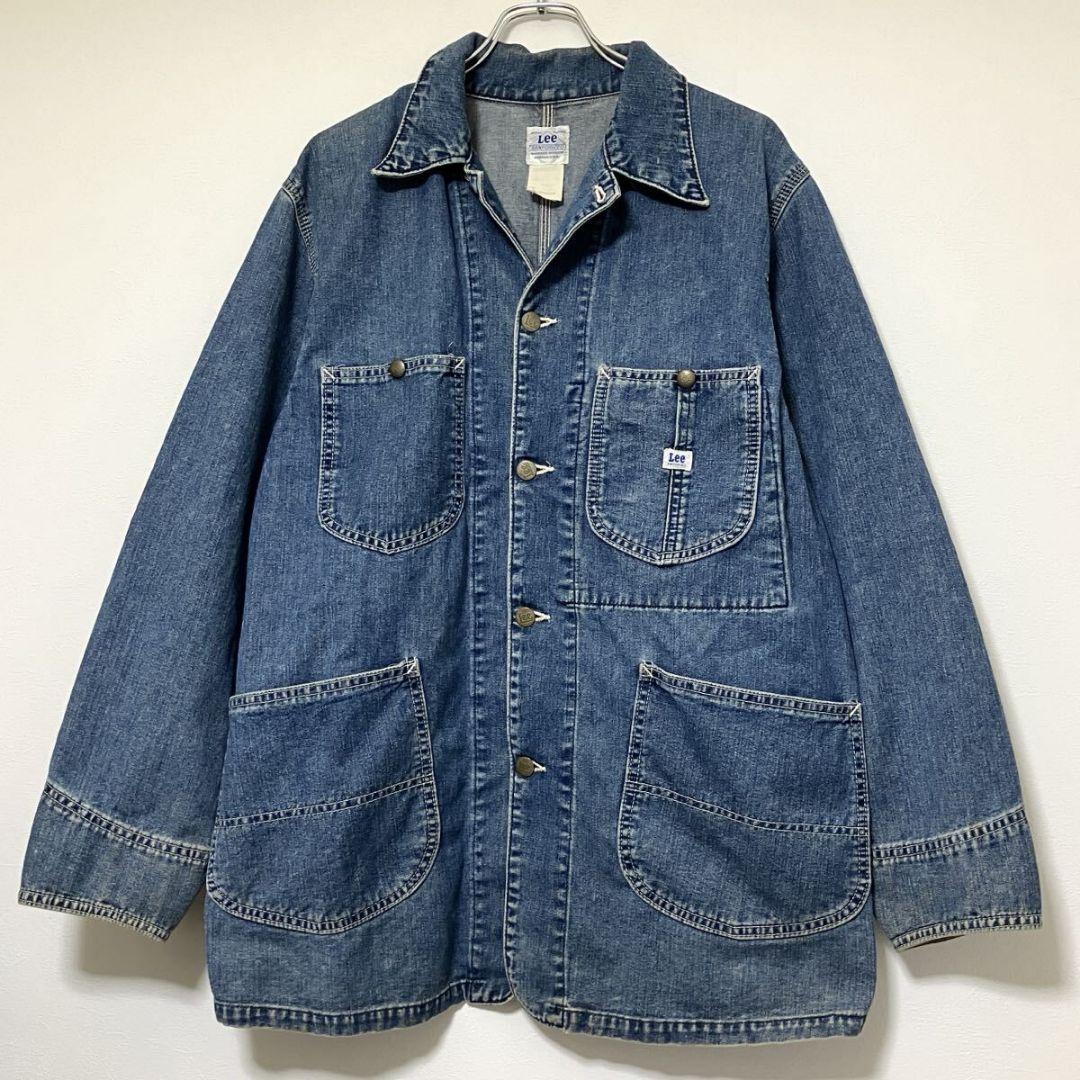 日本製 Lee デニムカバーオール 91-J 0412 ハウスタグ/Mサイズ