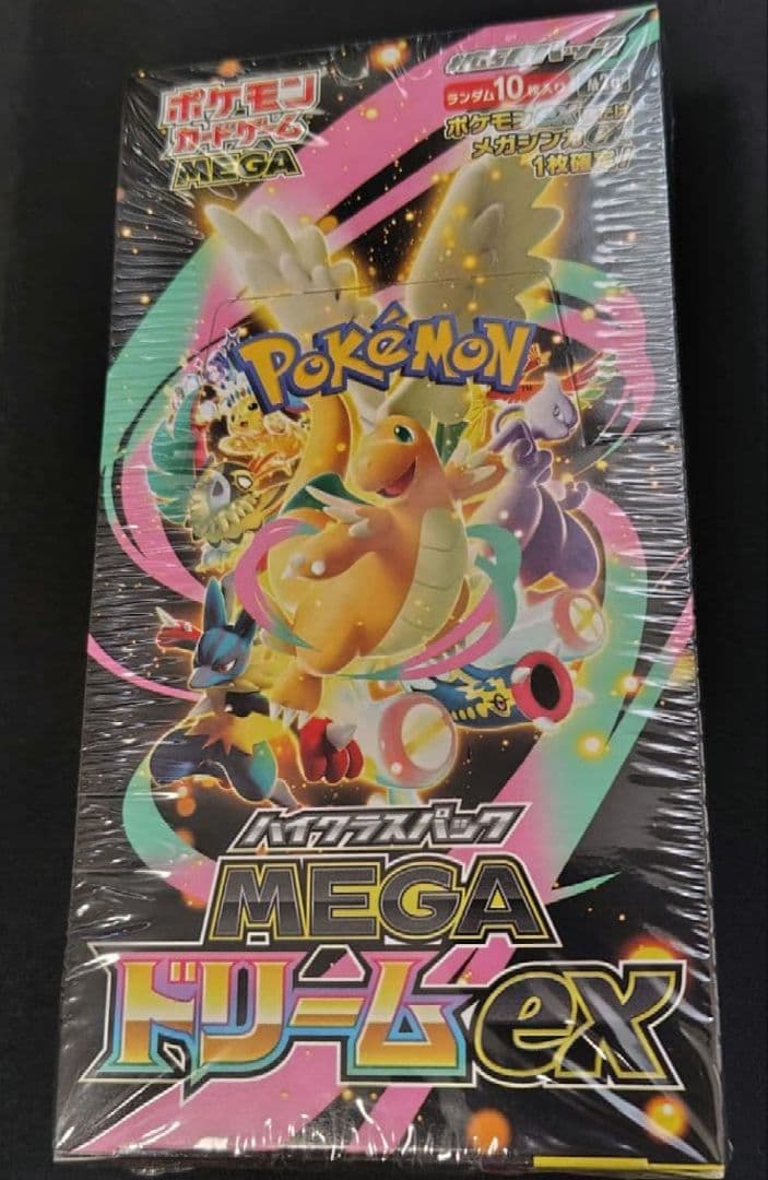 ポケモンカード　MEGAドリームex 1box シュリンク付き
