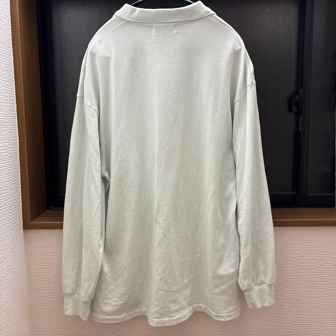 Graphhopper 長袖ポロシャツ ミントグリーン