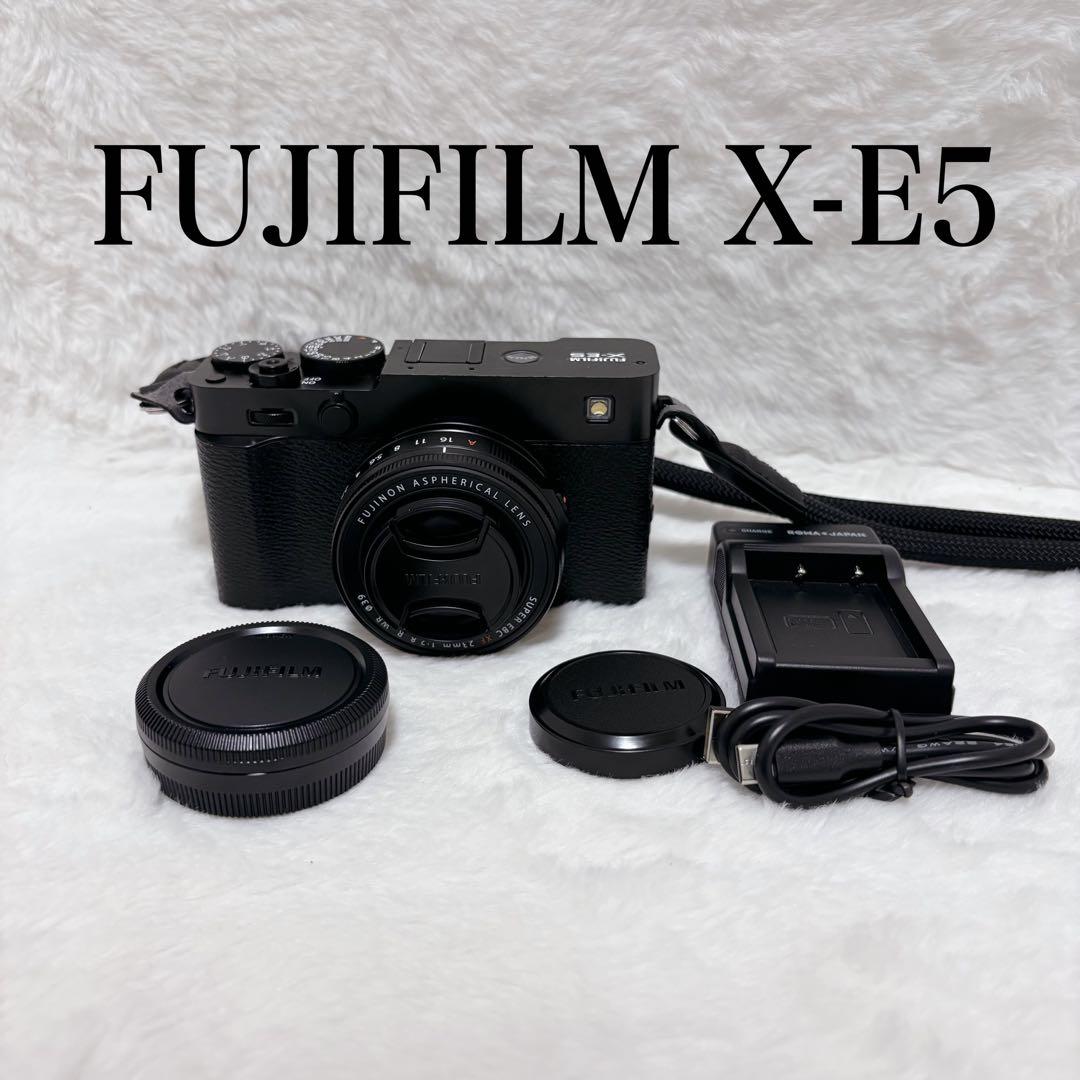 【極美品】Fujifilm X-E5 XF23mm キット