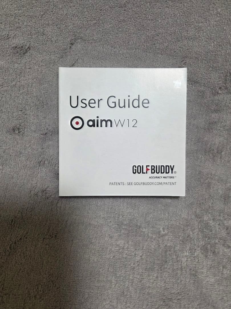 GOLF BUDDY aim W12 GPSナビ