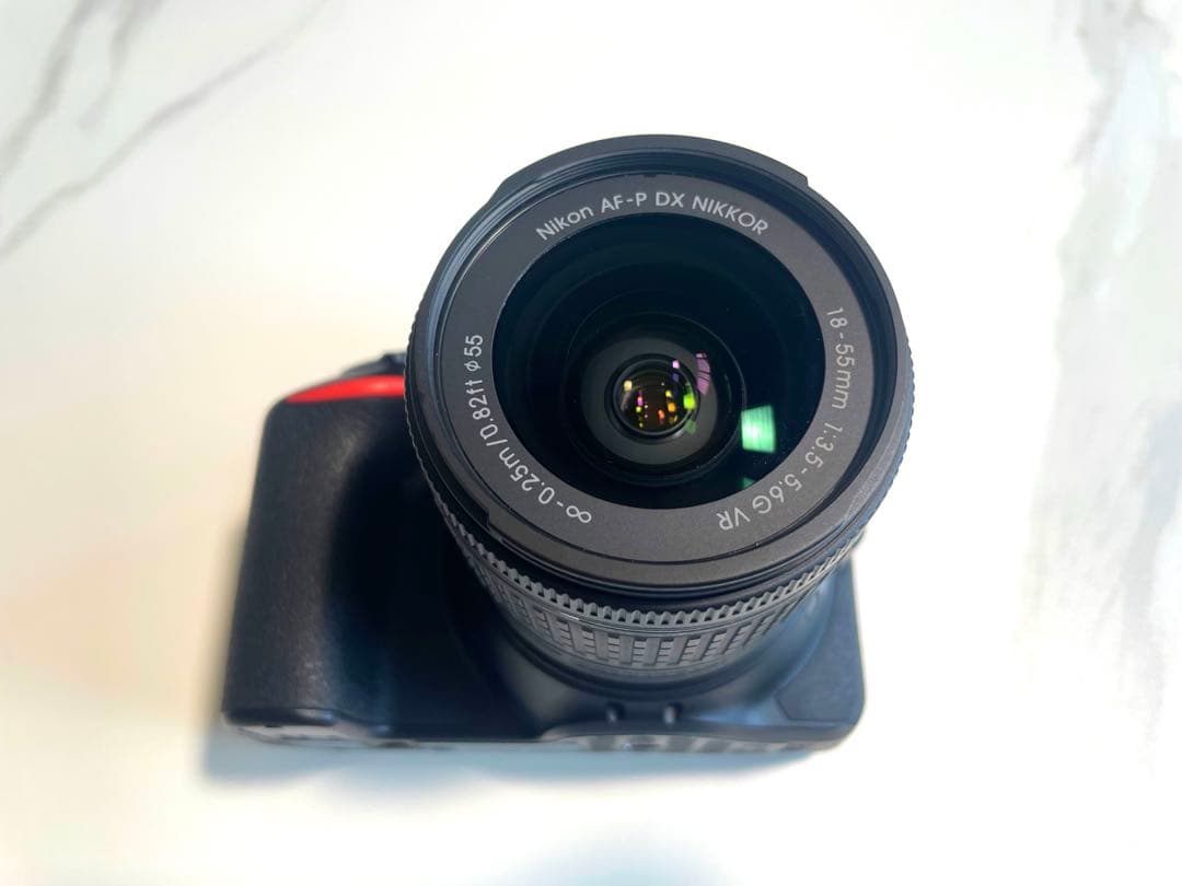 [美品]Nikon一眼カメラ D5600ダブルズームキット　ショット数1248枚