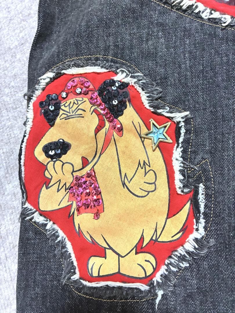 FICCE(フィッチェ) ヨシユキコニシ チキチキマシン ブラックデニム 美品