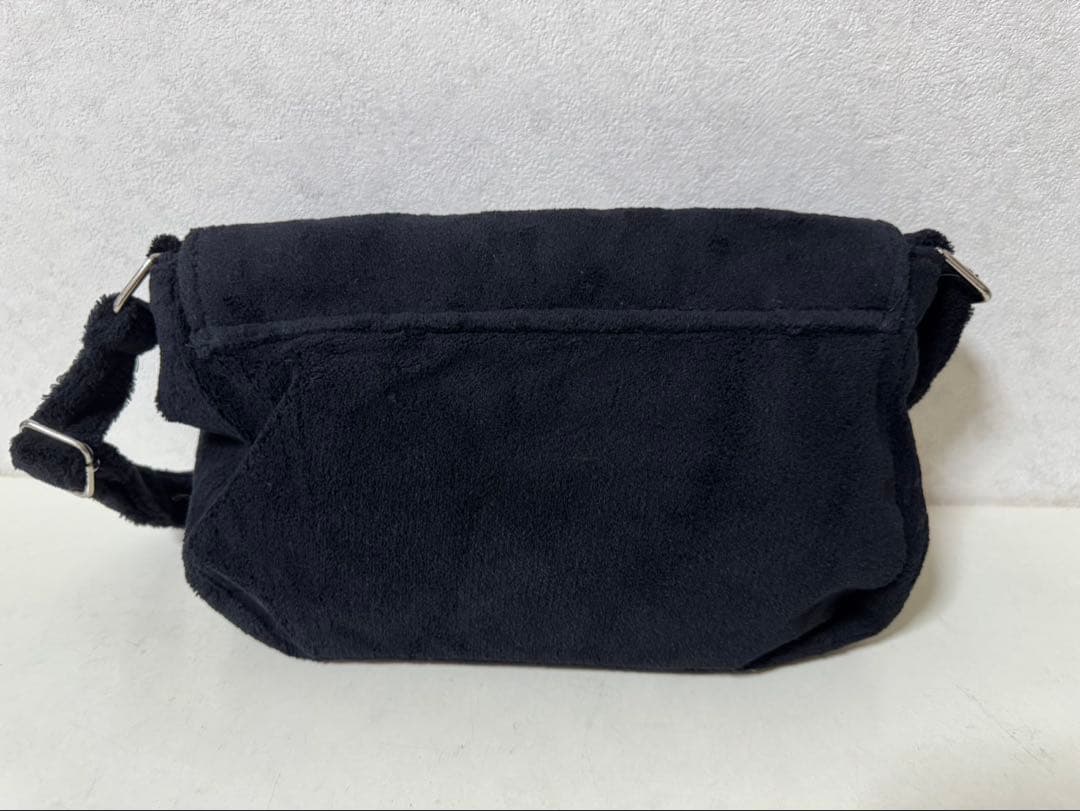 未使用 ブラックxホワイトロゴ ショルダーバッグ ノベルティ CHANEL