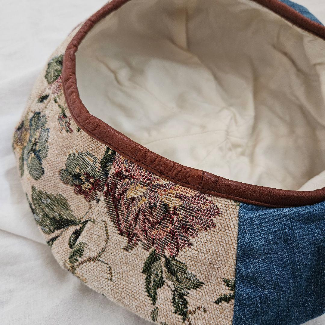 KAPITAL キャピタル ゴブラン デニム ベレー帽 パッチワーク 日本製