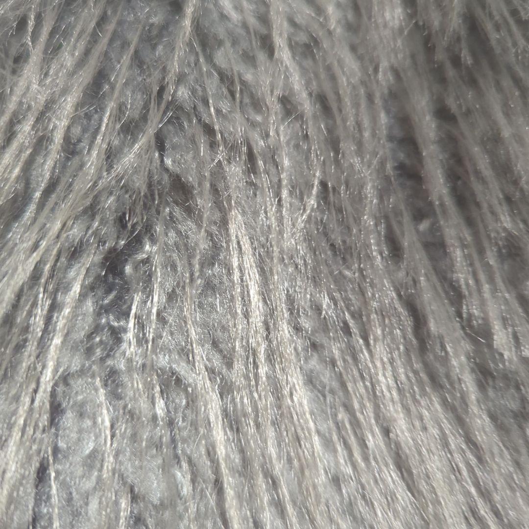 CYAN tokyo ミックスファージップベスト　グレー