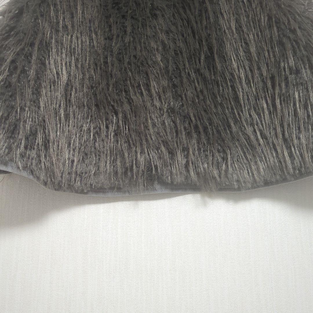 CYAN tokyo ミックスファージップベスト　グレー