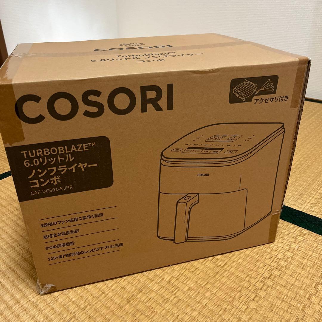 COSORI ノンフライヤー CAF-DC601-KJPR 6L
