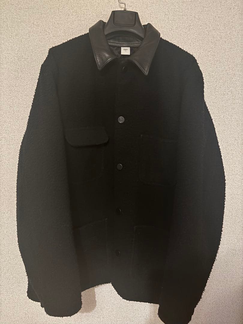 ジャケット・アウター OVY Casentino Over Half Coat (black) L