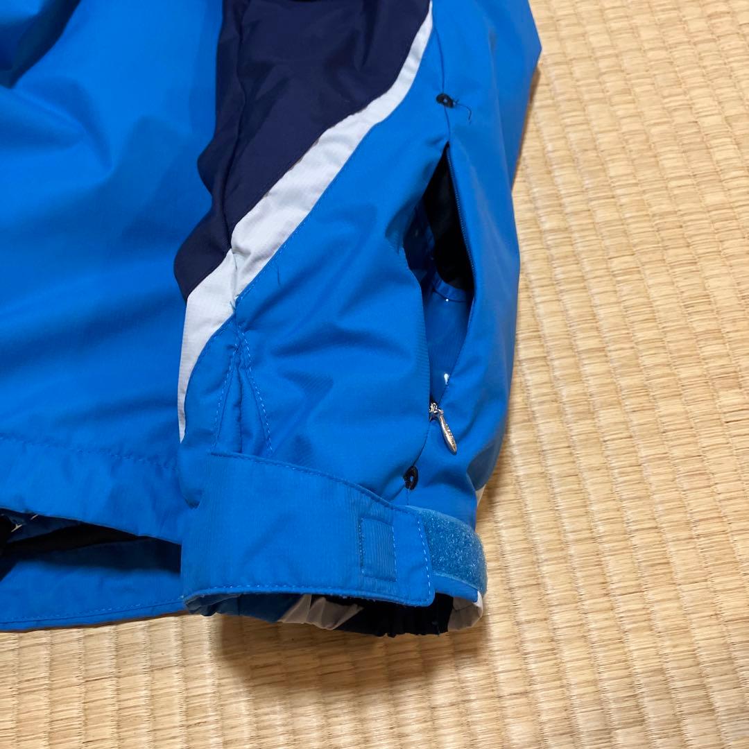 DESCENTE スキー スノーボードウェア 上下セット 男性用 青