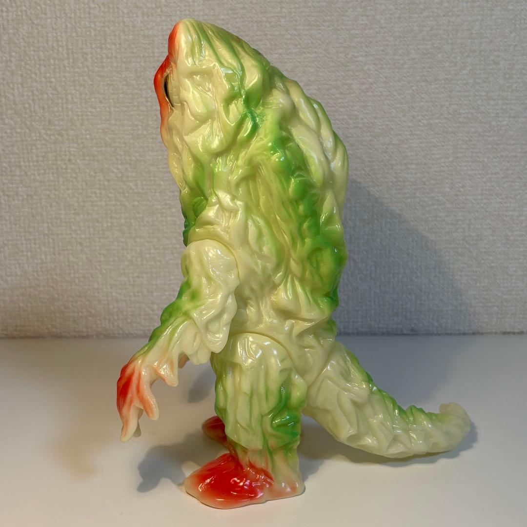 【美品】M1号 ブルマァク復刻 ヘドラ 蓄光 ソフビ