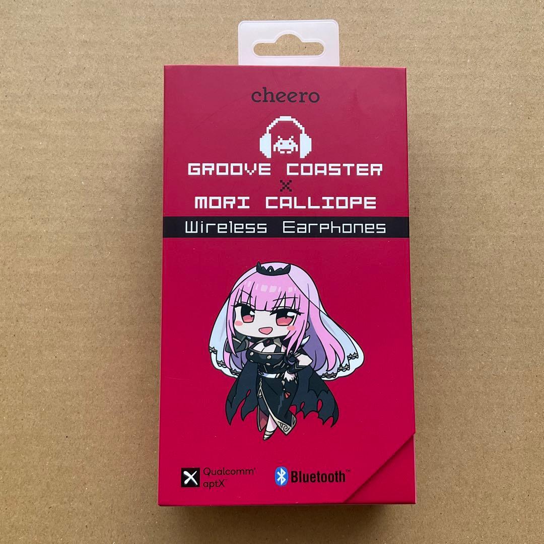 ホロライブ　グルーヴコースター 森カリオペ ワイヤレス イヤホン　未開封