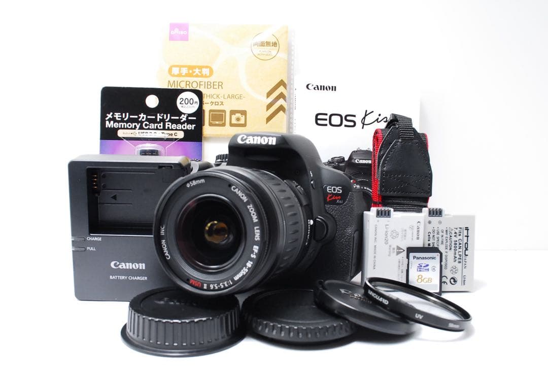 【ショット数少ない】美品 Canon Kiss x6i スマホ転送◎ 付属品多数