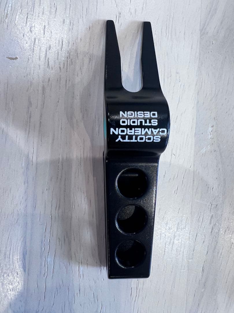 【新品未使用】スコッティキャメロン　グリーンフォーク　スコッティドック　限定　黒