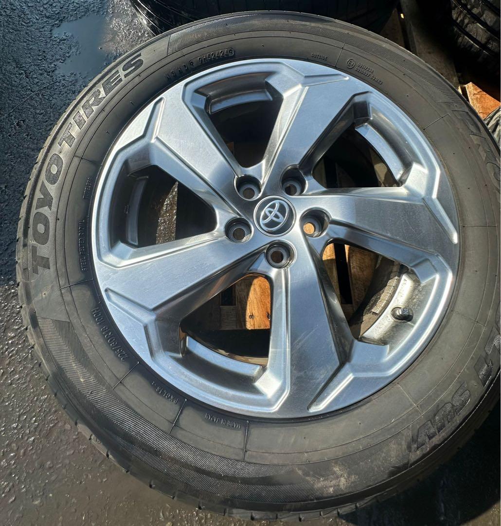 トヨタ純正 RAV4 Gグレード アルミホイール・タイヤ 4本セット